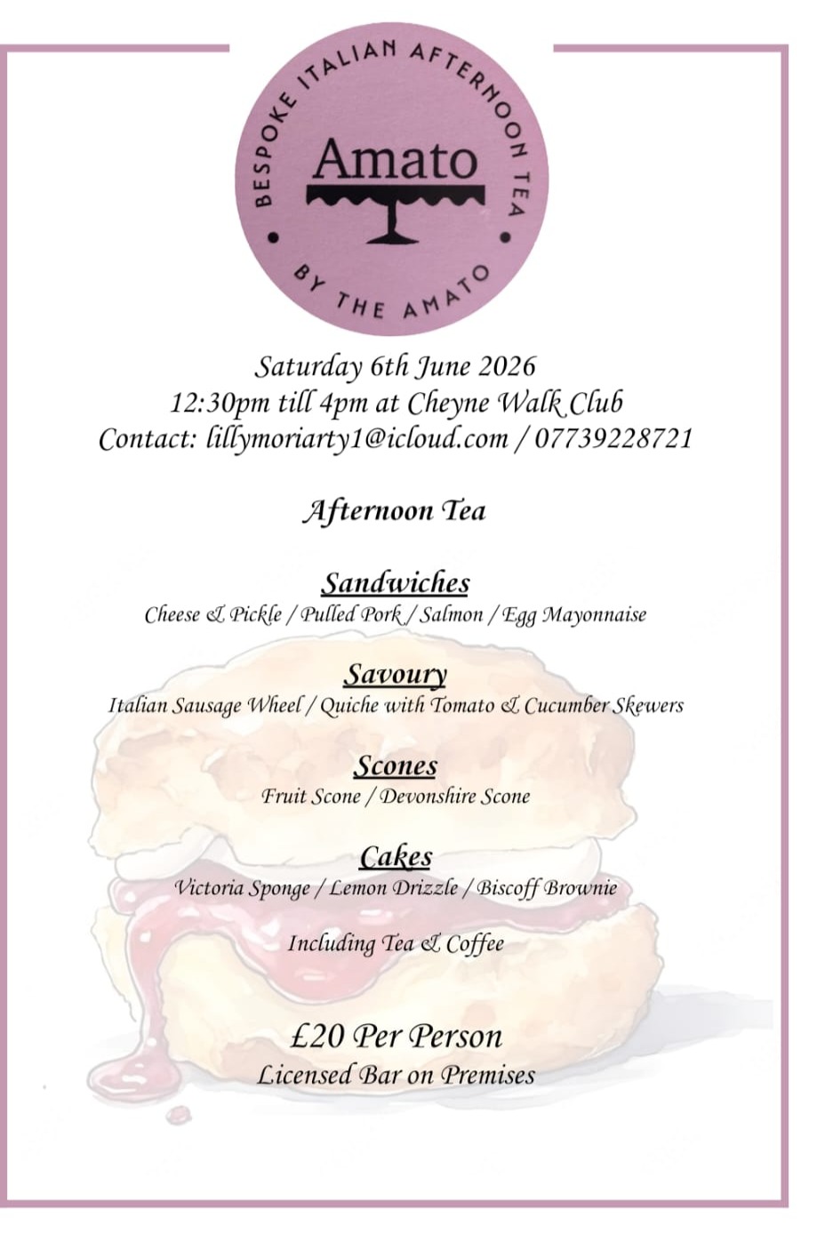Afternoon Tea with Amato